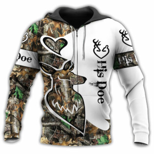 Hunting Buck And Doe Deer Hunting I Choose You Amazing - Hoodie - Owl Ohh - Owl Ohh