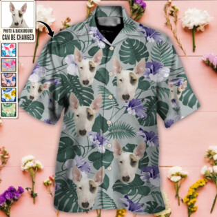 Dog Lucky You Want Tropical Custom Photo - Hawaiian Shirt - Personalized Photo Gifts-Owl Ohh