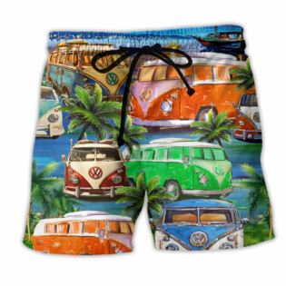 Bus Good Times And Tan Lines - Beach Short - Owl Ohh - Owl Ohh