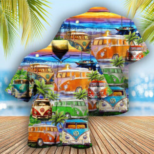 Bus Good Times And Tan Lines On The Beach - Hawaiian Shirt - Owl Ohh - Owl Ohh