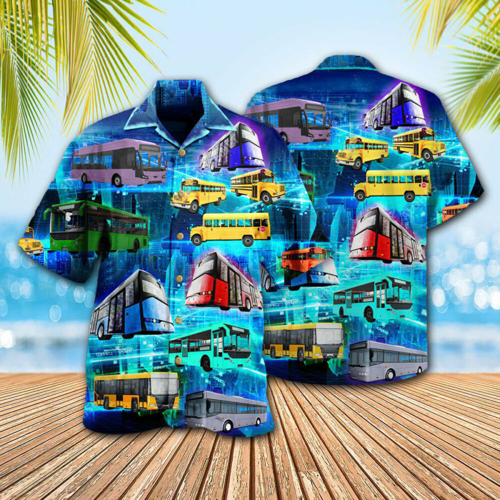 Bus Take A Bus Take An Amazing Journey - Hawaiian Shirt - Owl Ohh - Owl Ohh