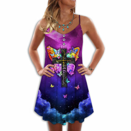 Butterfly Faith I Can Do All Things - Summer Dress - Owl Ohh - Owl Ohh
