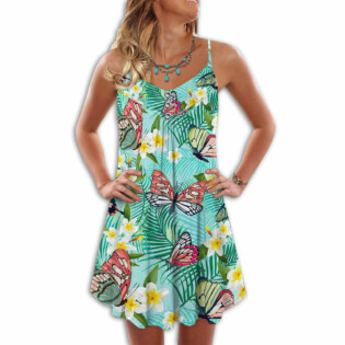 Butterfly Tropical Colorful Lover - Summer Dress - Owl Ohh - Owl Ohh