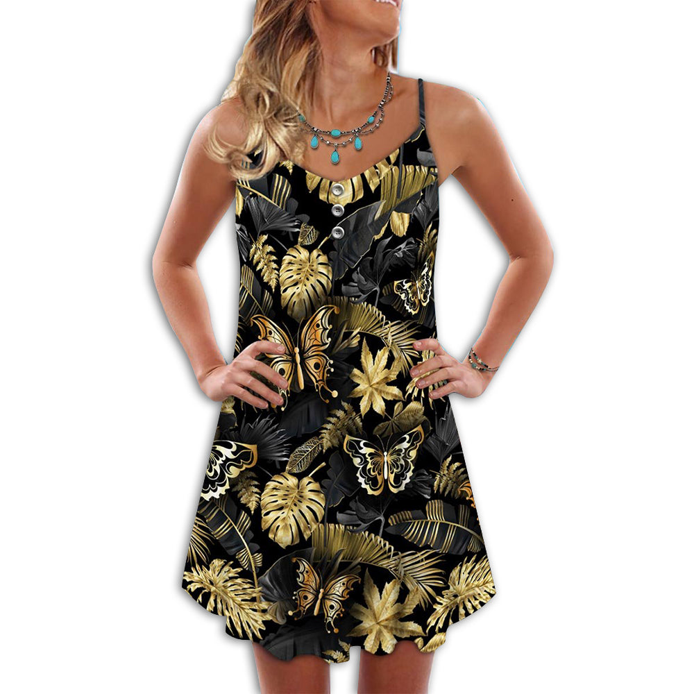 Butterfly Tropical Amazing Pattern - Summer Dress - Owl Ohh - Owl Ohh