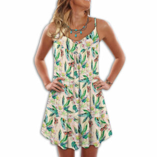 Butterfly Tropical Amazing Pattern - Summer Dress - Owl Ohh - Owl Ohh