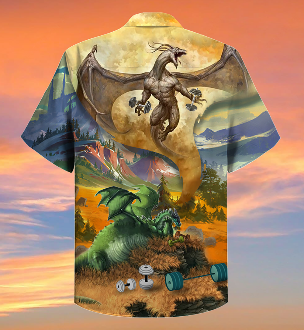 Dragon Gymer Love Life So Cool - Hawaiian Shirt - Owl Ohh - Owl Ohh