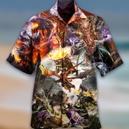 Dragon Love Life Combat Amazing - Hawaiian Shirt - Owl Ohh - Owl Ohh