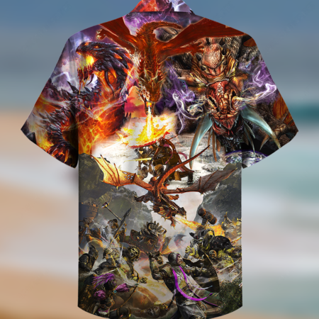 Dragon Love Life Combat Amazing - Hawaiian Shirt - Owl Ohh - Owl Ohh