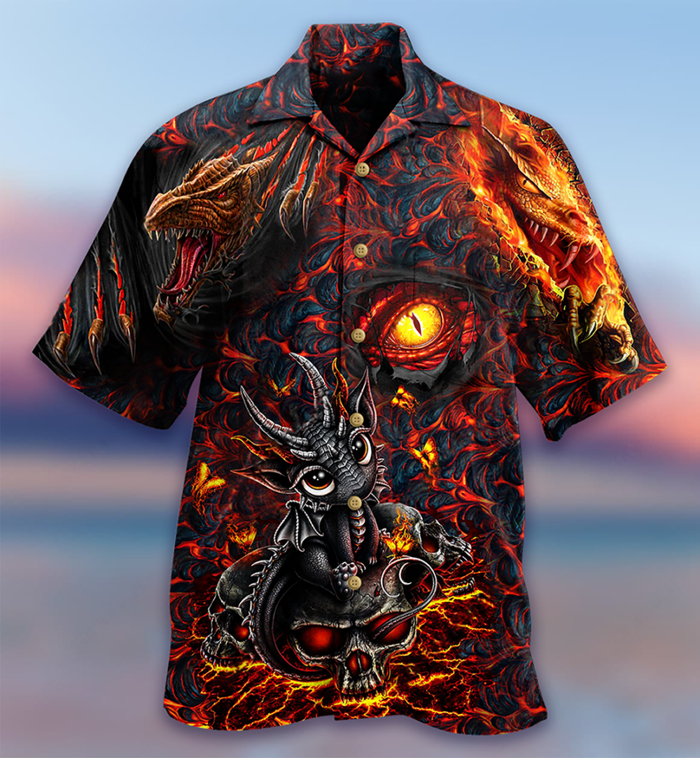 Dragon Eye Love Life Amazing - Hawaiian Shirt - Owl Ohh - Owl Ohh
