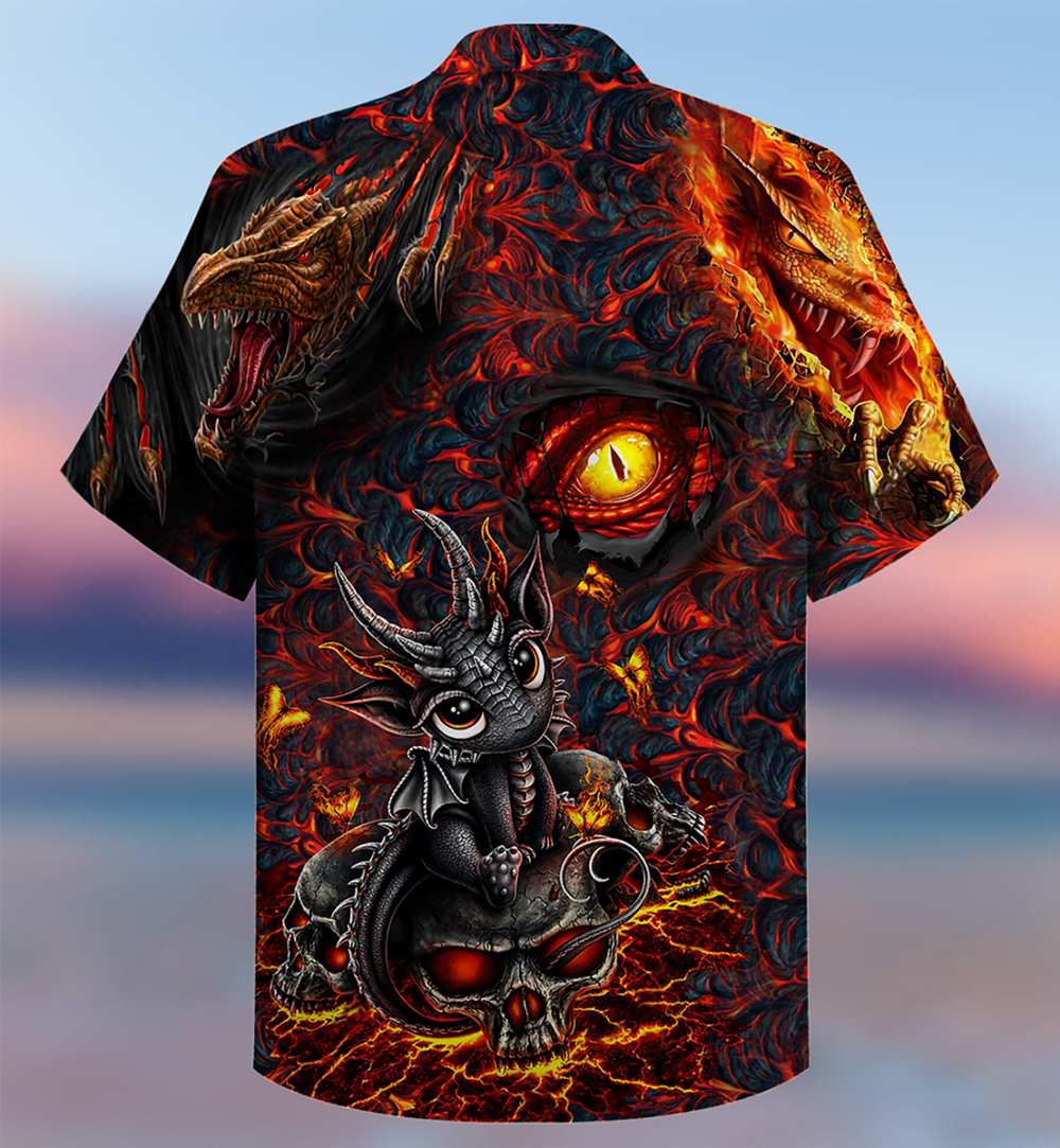 Dragon Eye Love Life Amazing - Hawaiian Shirt - Owl Ohh - Owl Ohh