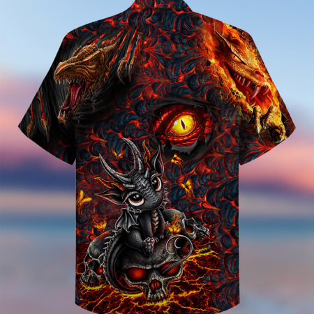 Dragon Eye Love Life Amazing - Hawaiian Shirt - Owl Ohh - Owl Ohh