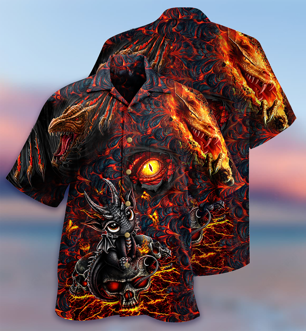 Dragon Eye Love Life Amazing - Hawaiian Shirt - Owl Ohh - Owl Ohh