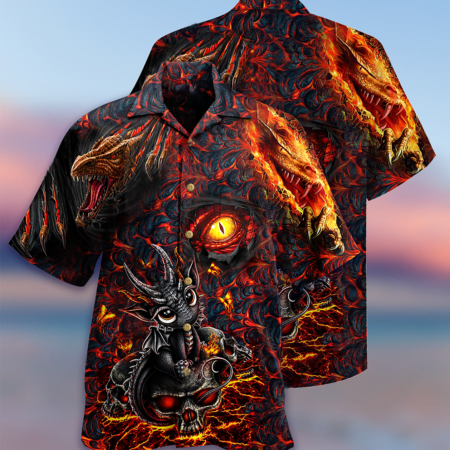Dragon Eye Love Life Amazing - Hawaiian Shirt - Owl Ohh - Owl Ohh