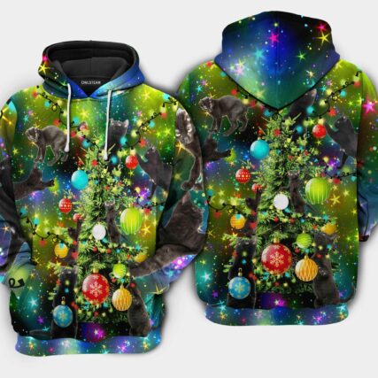 Christmas cats love tree - Hoodie - HOOD42DMT080921