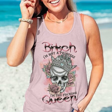 I'M THE FKING QUEEN SKULL ALL OVER PRINT - TLTR2812221