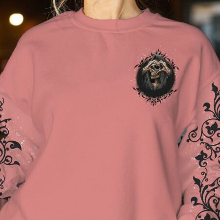 JUST A WOMAN WHO LOVES SKULL AND HAS TATTOOS ALL OVER PRINT - YHHN1612223