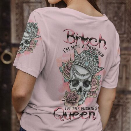 I'M THE FKING QUEEN SKULL ALL OVER PRINT - TLTR2812221