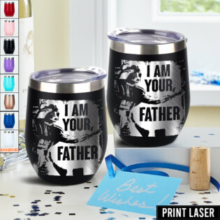 Star Wars Darth Vader 'No, I Am Your Father.' - Print Laser Egg Cup