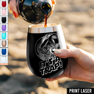Star Wars Admiral Ackbar It's A Trap - Print Laser Egg Cup