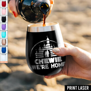 Star Wars Chewie, We’re Home - Print Laser Egg Cup