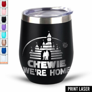 Star Wars Chewie, We’re Home - Print Laser Egg Cup