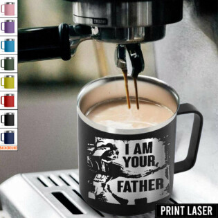 Star Wars Darth Vader 'No, I Am Your Father.' - Print Laser Handle Cup