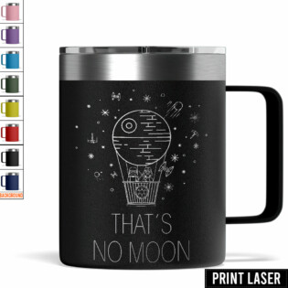 Star Wars That’s No Moon - Print Laser Handle Cup