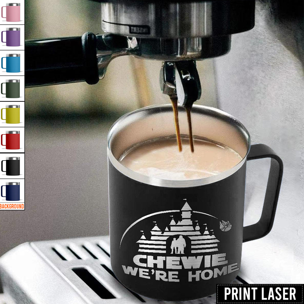 Star Wars Chewie, We’re Home - Print Laser Handle Cup