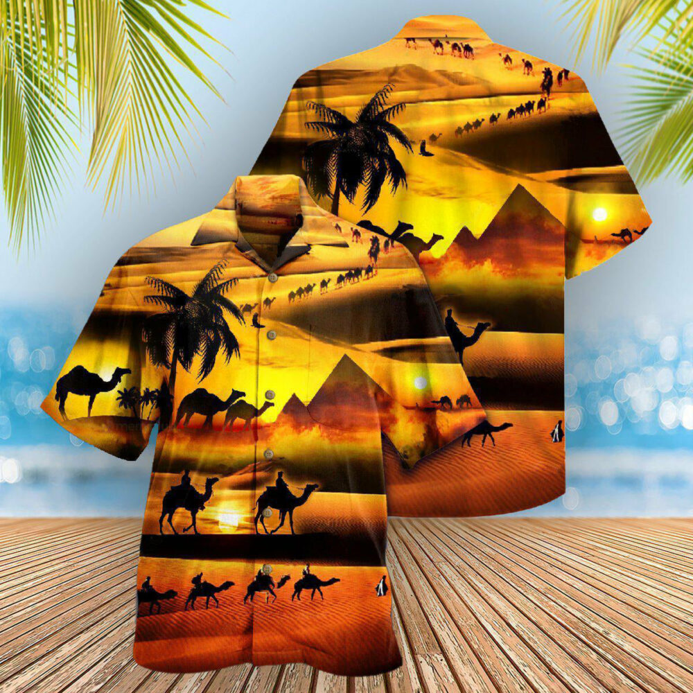 Camel Desert Is Under The Sunlight - Hawaiian Shirt - Owl Ohh - Owl Ohh
