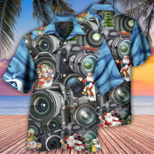 Camera Amazing Merry Christmas Happy - Hawaiian Shirt - Owl Ohh - Owl Ohh