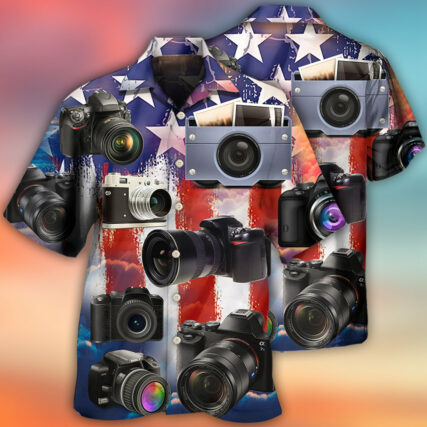 Camera Independence Day - Hawaiian Shirt - Owl Ohh - Owl Ohh