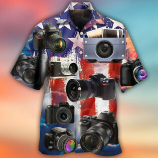 Camera Independence Day - Hawaiian Shirt - Owl Ohh - Owl Ohh