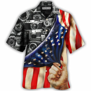 Camera Independence Day America - Hawaiian Shirt - Owl Ohh - Owl Ohh