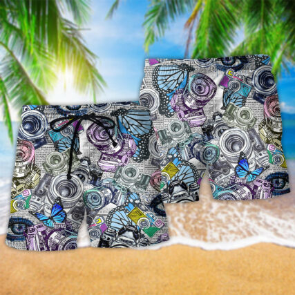 Camera Love It Got It So Amazing - Beach Short - Owl Ohh - Owl Ohh
