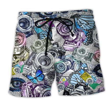 Camera Love It Got It So Amazing - Beach Short - Owl Ohh - Owl Ohh