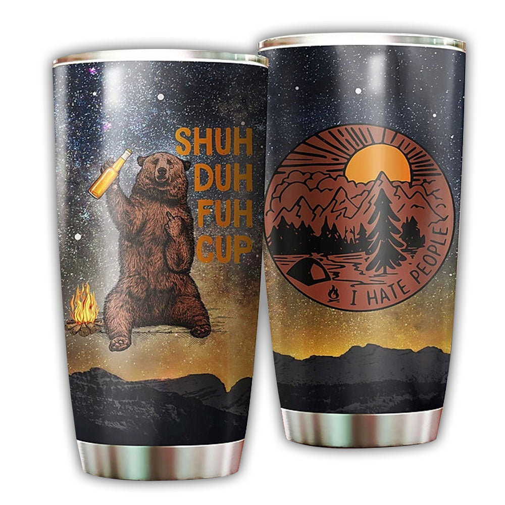 Camping Bear Love It At Weekend – Tumbler - Owl Ohh - Owl Ohh
