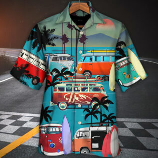 Camping Enjoy Your Van Life - Hawaiian Shirt - Owl Ohh - Owl Ohh
