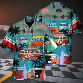 Camping Enjoy Your Van Life - Hawaiian Shirt - Owl Ohh - Owl Ohh