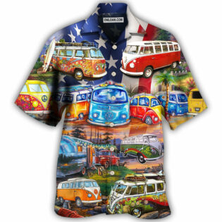 Camping Independence Day America - Hawaiian Shirt - Owl Ohh - Owl Ohh