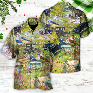 Camping It's Picnic Time So Funny - Hawaiian Shirt - Owl Ohh - Owl Ohh