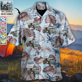 Whatever You Want Tropical Custom Photo - Hawaiian Shirt - Personalized Photo Gifts-Owl Ohh