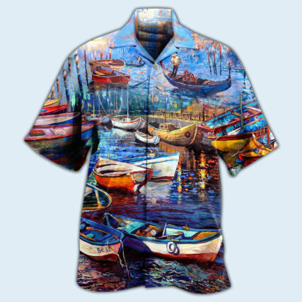 Canoe Life Is A Jouney Enjoy The Ride Art Style - Hawaiian Shirt - Owl Ohh - Owl Ohh