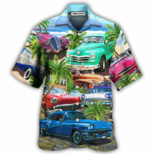 Car Classic Make Me Happy Love Beach - Hawaiian Shirt - Owl Ohh - Owl Ohh