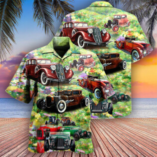 Hot Rod Car Life Is Too Short To Drive Boring Cars - Hawaiian Shirt - Owl Ohh - Owl Ohh