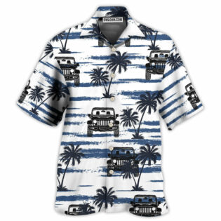 Car Lover Beach Coconut - Hawaiian Shirt - Owl Ohh - Owl Ohh