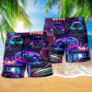 Car We Drive Say A Lot About Us Sport Car - Beach Short - Owl Ohh - Owl Ohh