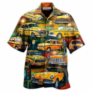 Car Yellow Vintage Style - Hawaiian Shirt - Owl Ohh - Owl Ohh