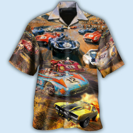 Car Racing Fast Style - Hawaiian Shirt - Owl Ohh - Owl Ohh