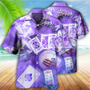 Gambling Purple Style - Hawaiian Shirt - Owl Ohh - Owl Ohh