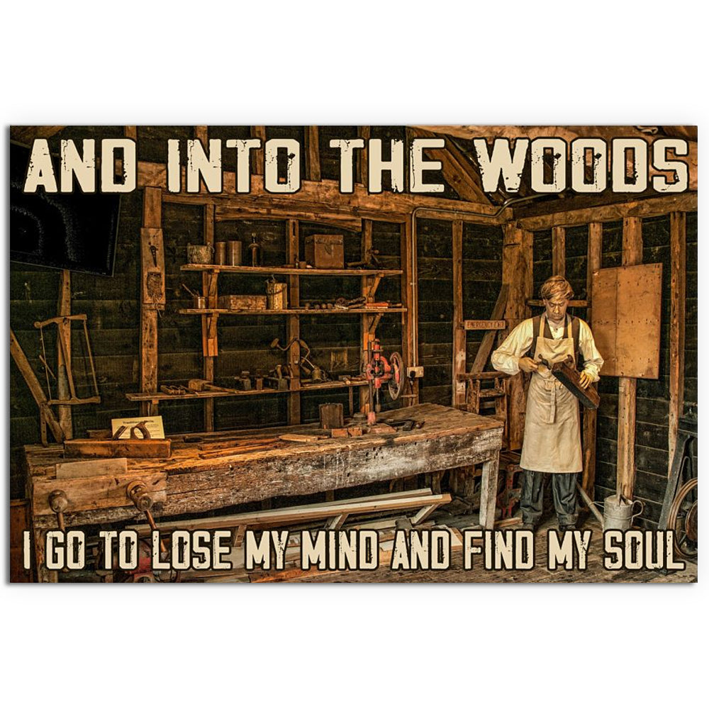 Carpenter Lose My Mind And Find My Soul - Horizontal Poster - Owl Ohh - Owl Ohh